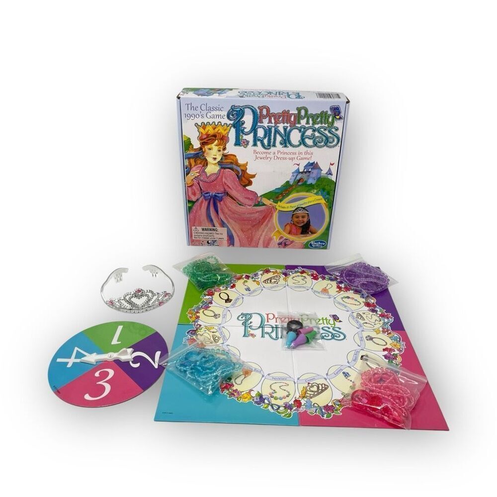 Hasbro Pretty Pretty Princess Game 2018 Jewelry Board Game Classic